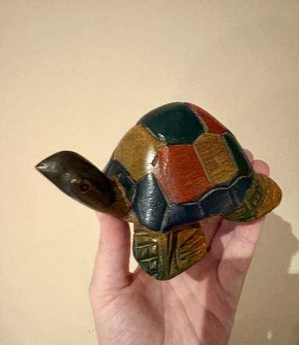 Vintage hand carved - vintage, painted