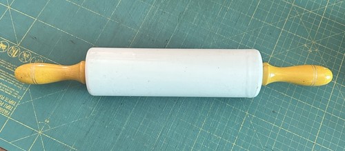 Vintage rolling pin - pin, nut
