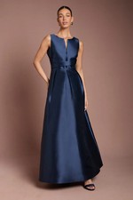 Coast Navy Fit & Flare Dress