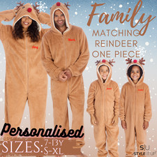 Personalised reindeer one - reindeer,