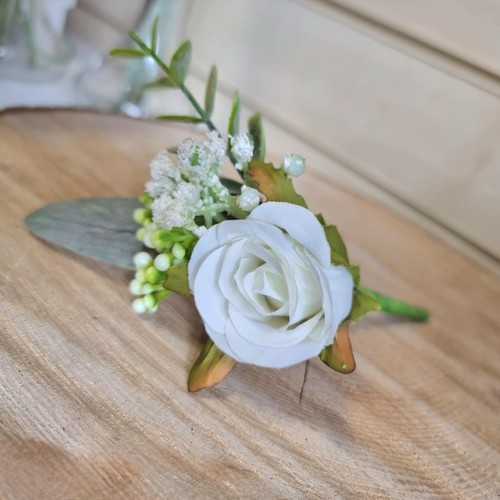 Wedding bouquet ivory white - in,