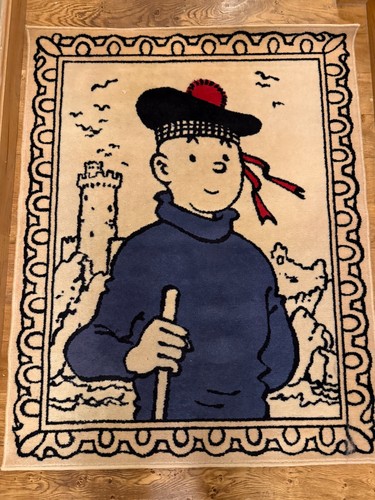 Tintin axis wool rug - -,