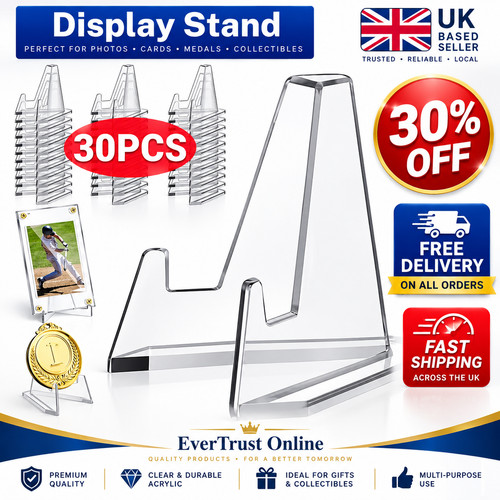 Clear acrylic trading - clear,