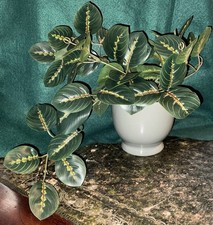 Argos Home Artificial Plant In Grey Ceramic Pot