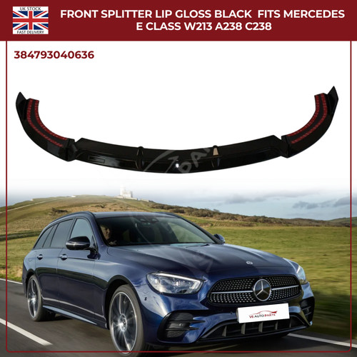 Front splitter lip - lip, gloss