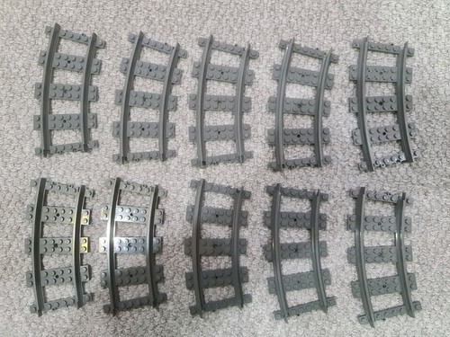 Genuine lego train track 10x - lego,