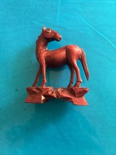 Hand Carved Wooden Small Horse