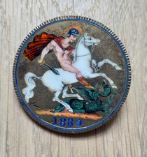 Victorian Antique Crown Coin