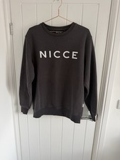 Dark Grey Crew Neck Nicce Logo