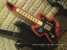 CHAD VALLEY ELECTRONIC CHILD'S TOY GUITAR 'ROCK STAR' RED AND BLACK