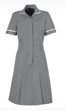 NURSES DRESS TUNIC HEALTHCARE UNIFORM NHS HOSPITAL DRESSES VARIOUS COLOURS INS39