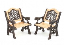Dolls house cast iron wood - house,