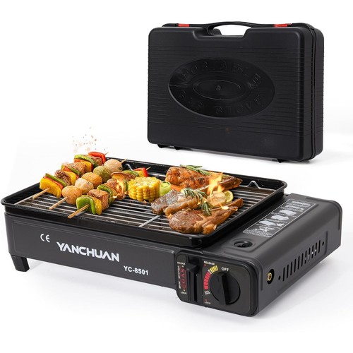 Portable butane camping stove - camping,