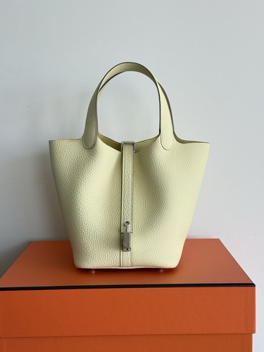 Hermès picotin jaune - 18,