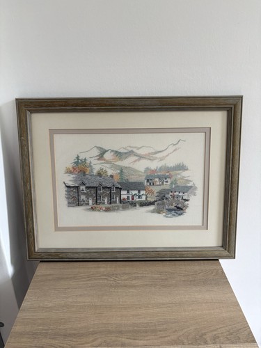 Cross stitch picture - cross,