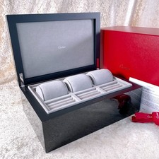 Cartier Lacquered Wooden Watch