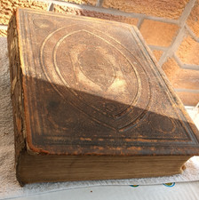 Browns Self Interpreting Family Bible Rev. John Brown Early 1800 Antique