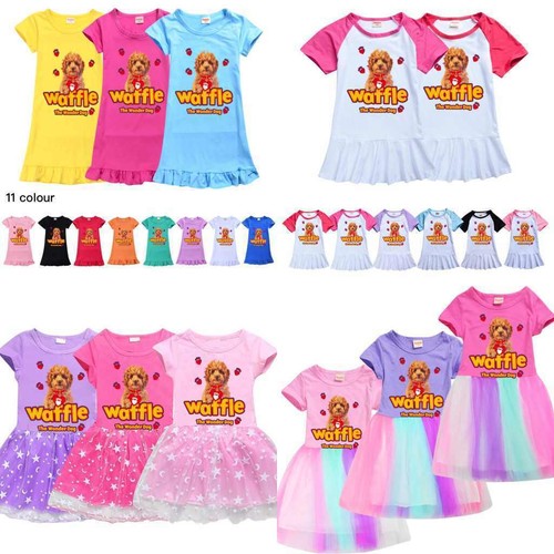 Girls dress waffle the wonder - girls,