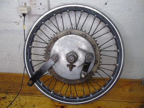 Bsa b25 250 rear - b25, wheel