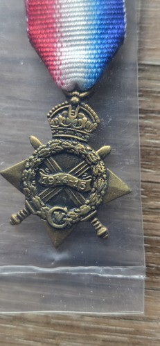 Ww1 1914 star miniature - ww1,