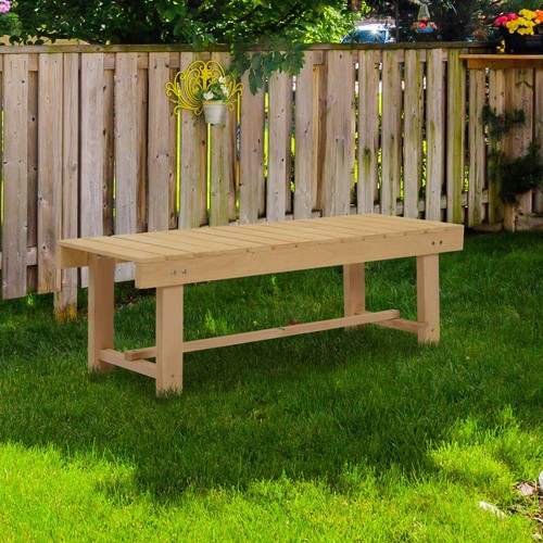 Seater fir wooden - fir, outdoor