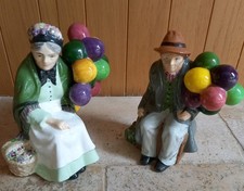 Pair Vintage Ballon Seller