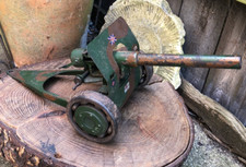 Vintage Hand built artillery gun model shed work engineer WW2 1940's trench art
