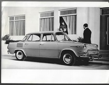 Skoda 1000 MB Mid 1960s Original UK Market Press Photograph