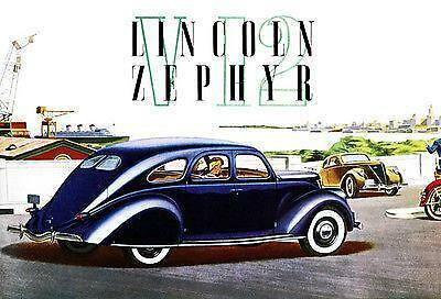 1936 lincoln zephyr - 1936,