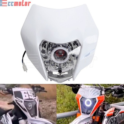 White motorcycle universal - white,