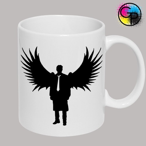 Castiel supernatural funny mug - castiel,