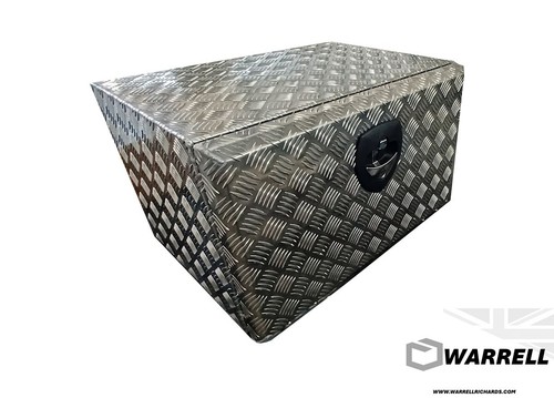 Aluminium low tool box hgv - box,