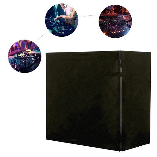 Black display stand scrim - black,