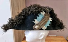 Rare Original Pre WW1 German Bavarian Diplomat's Bicorne With Ostrich Feathers