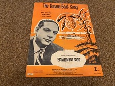 MLF4 SHEET MUSIC - THE BANANA BOAT SONG - EDMUNDO ROSS