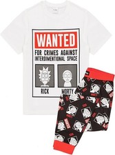 Mens Rick And Morty Wanted