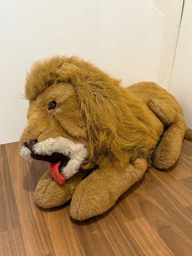 Vintage lefray plush lion - vintage,