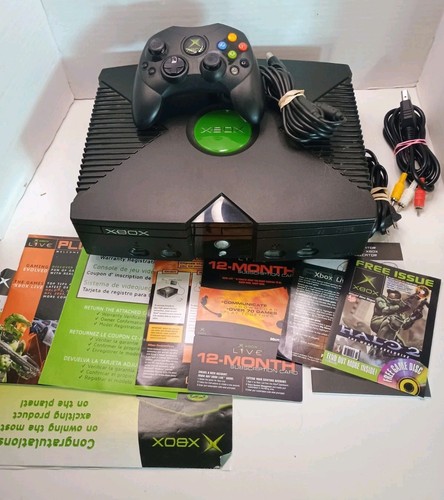 Original xbox console - original,
