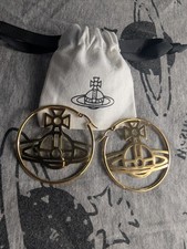 Vivienne westwood gold hoop - vivienne,