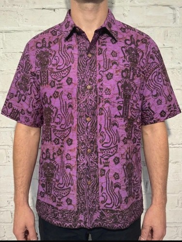 Vibrant purple hand - purple, hand-printed