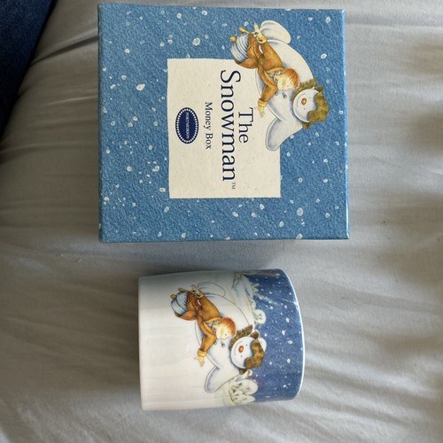 Snowman money box - snowman, with