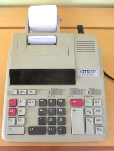 Vintage electric calculator - vintage,