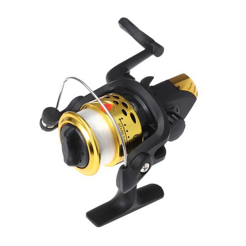 Aluminum fishing reel with - ,