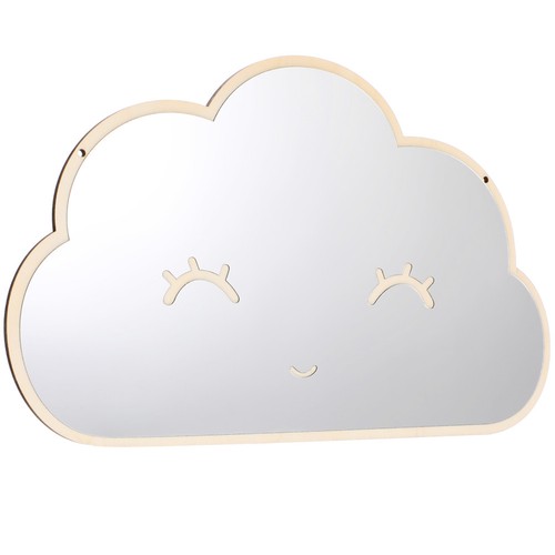 Makeup mirror cloud shape - mirror,