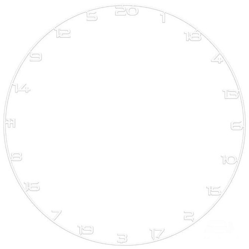 Bullet custom dartboard - bullet,