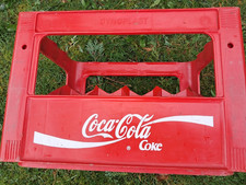 Coca Cola 24 bottle plastic crate vintage