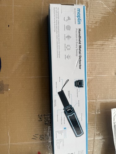 Maplin handheld metal detector - maplin,