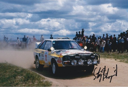 Stig blomqvist hand signed - blomqvist,