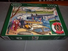 EMPIRE FLYING BOATS BY VIC MCLINDON 1000 PIECE FALCON JIGSAW PUZZLE  2017 GCOND