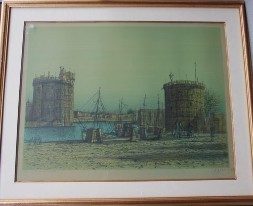 Jean carzou lithograph - jean,